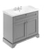 1000mm Cabinet & Basin (3TH) Hudson Reed