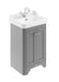 560mm 2-Door Unit & Basin 1TH Hudson Reed