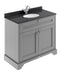 1000mm Cabinet & Marble Top (1TH) Hudson Reed