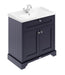 800mm Cabinet & Basin (1TH) Hudson Reed