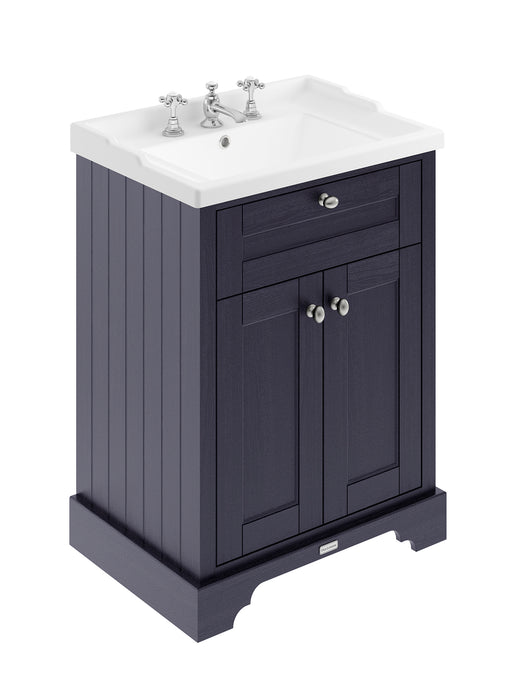 600mm Cabinet & Basin (3TH) Hudson Reed