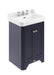 595mm 2-Door Unit & Basin 3TH Hudson Reed