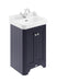 560mm 2-Door Unit & Basin 1TH Hudson Reed