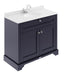1000mm Cabinet & Marble Top (1TH) Hudson Reed