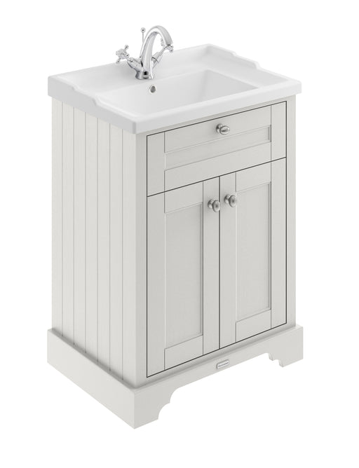 600mm Cabinet & Basin (1TH) Hudson Reed