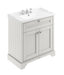 800mm Cabinet & Basin (3TH) Hudson Reed