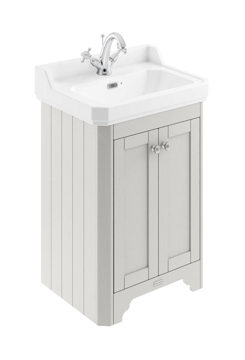 595mm 2-Door Unit & Basin 1TH Hudson Reed