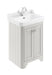 595mm 2-Door Unit & Basin 1TH Hudson Reed