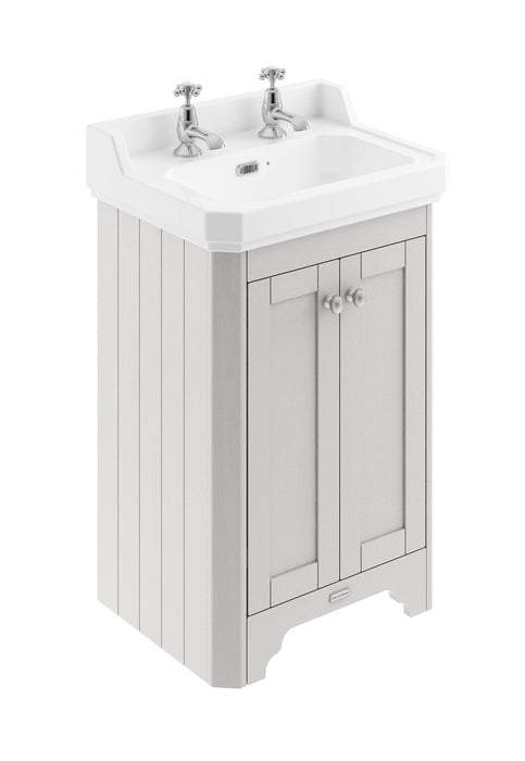 560mm 2-Door Unit & Basin 2TH Hudson Reed