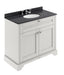 1000mm Cabinet & Marble Top (3TH) Hudson Reed