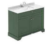 1000mm Cabinet & Marble Top (1TH) Hudson Reed