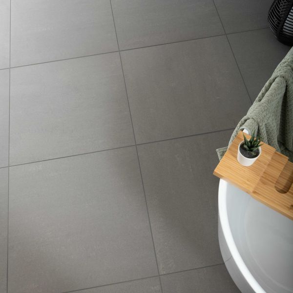 Gems Lounge Stone Effect Matt Anthracite - 600x600 - Individual Tile