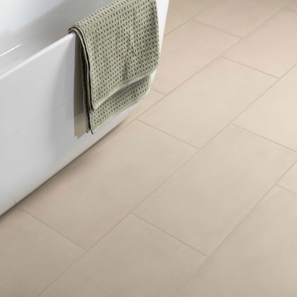 Gems Lounge Stone Effect Matt Light Grey - 600x300 - Individual Tile