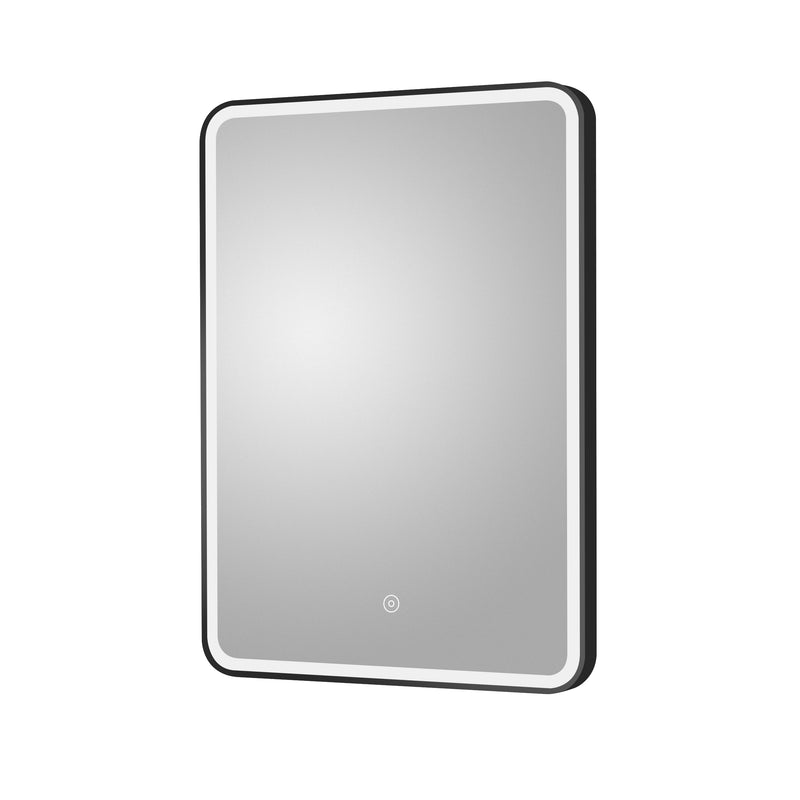 700 x 500 Black Framed Mirror Hudson Reed