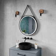 600mm Round Illuminated Mirror Hudson Reed