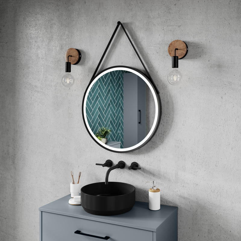 600mm Round Illuminated Mirror Hudson Reed
