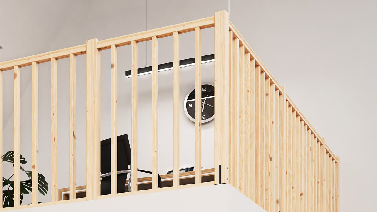 Wooden Handrail Banister MADEIRA