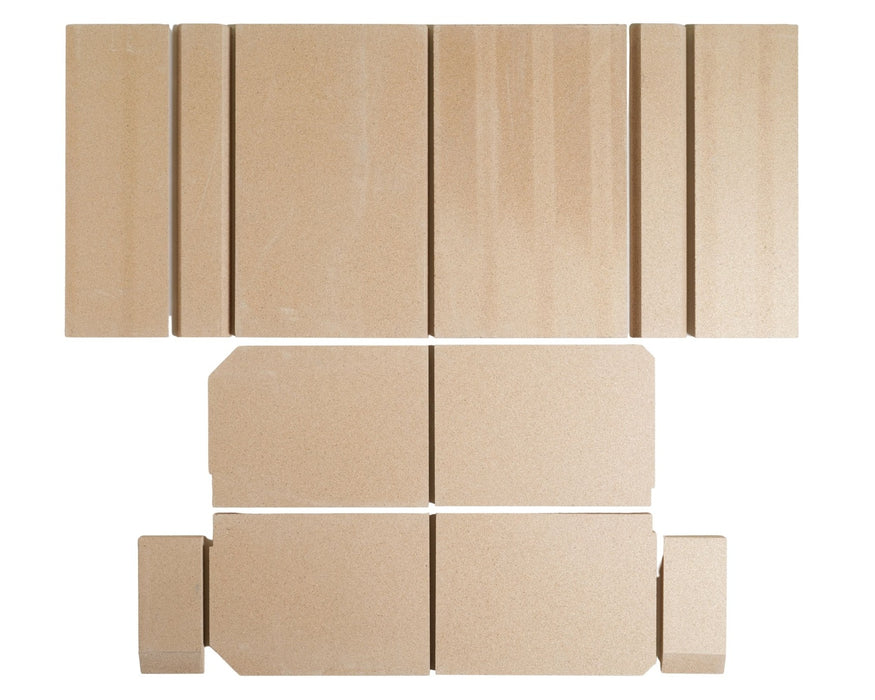 Bellmount BBQ Replacement Set Of Firebricks