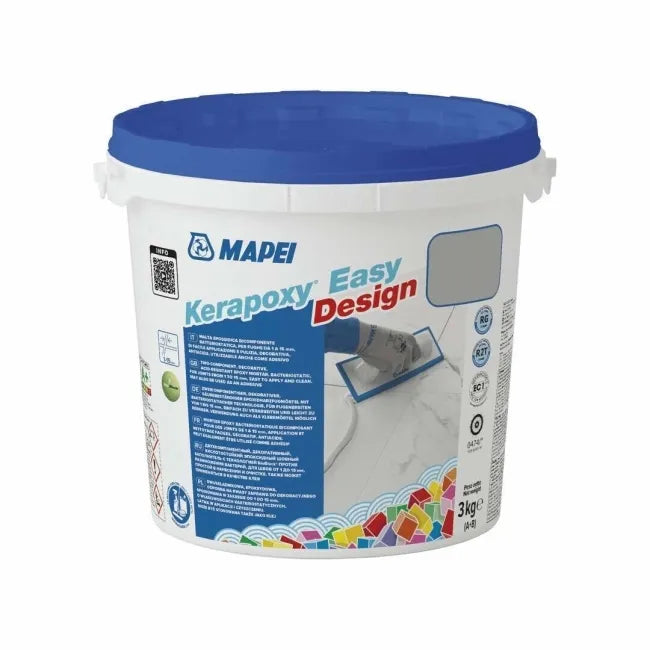 Mapei Kerapoxy Easy Design Medium Grey 112 Grout 3kg