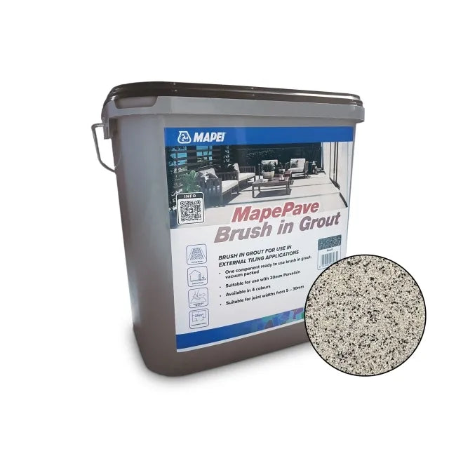 Mapepave Brush in Grout Light Grey 15kg