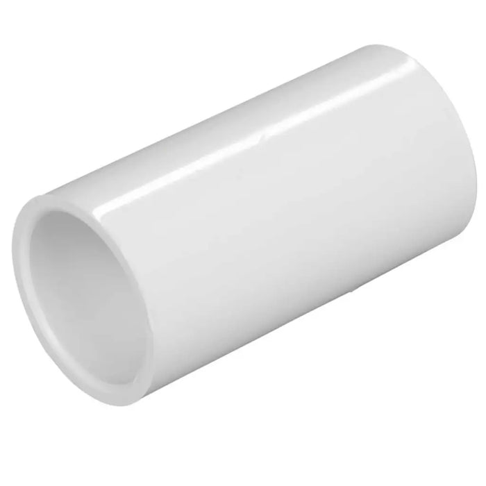 White Overflow Coupler