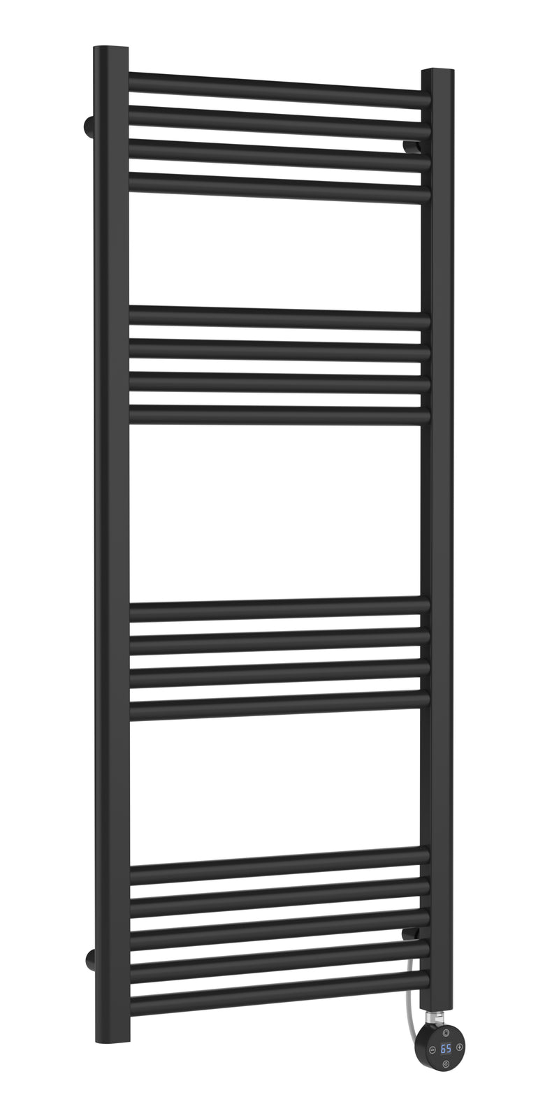 Round Straight Towel Radiator 1200x500 Hudson Reed