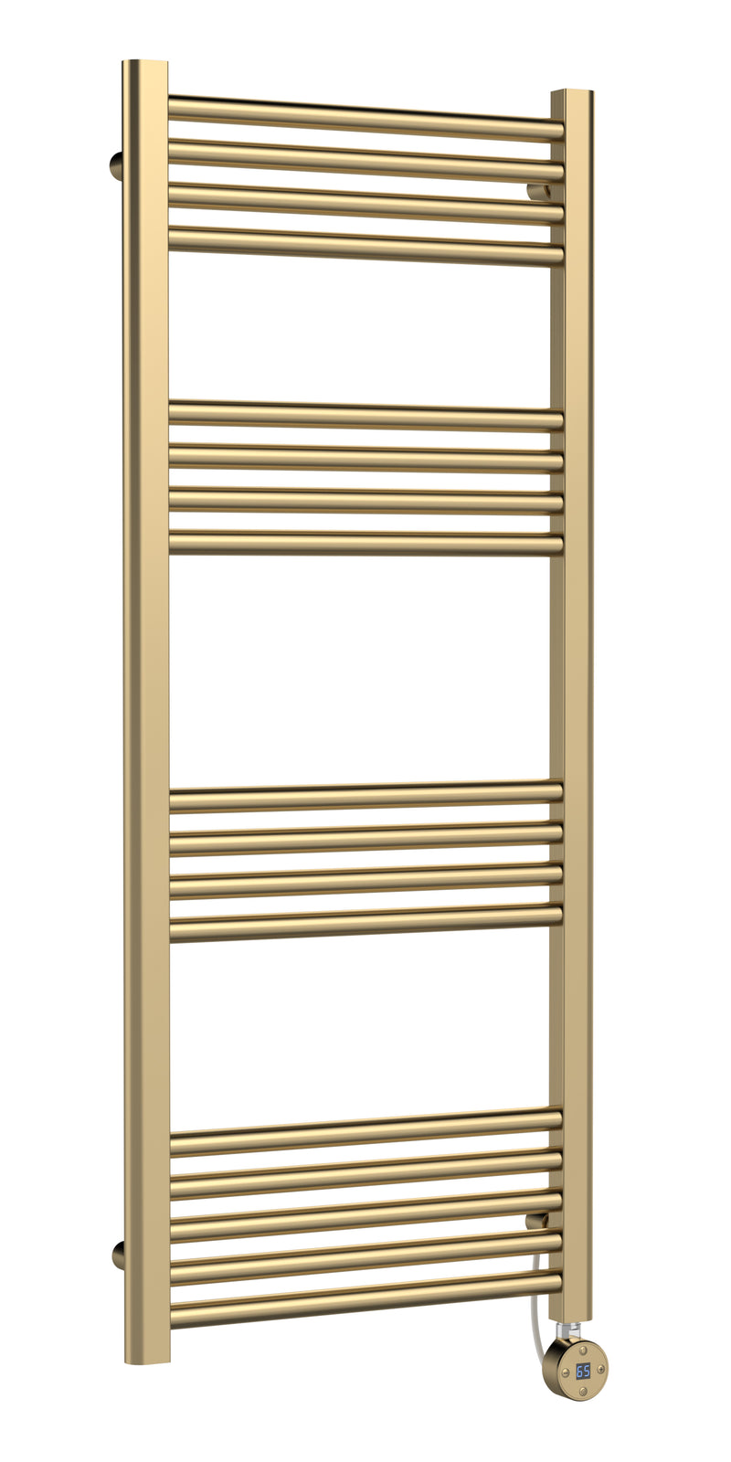 Round Straight Towel Radiator 1200x500 Hudson Reed