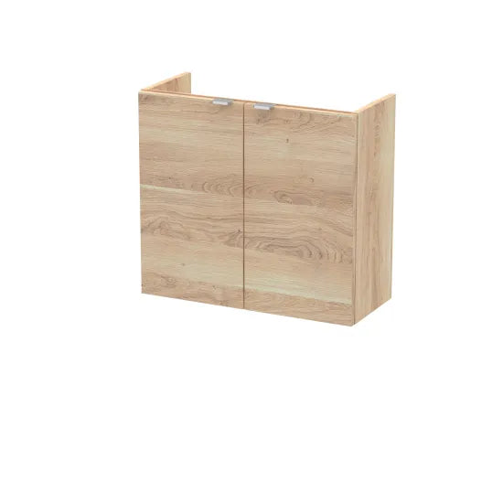 1200mm Bleached Oak Hudson Reed Wall Hung Vanity - Basin 1TH (Vanity, Basin, or Set)