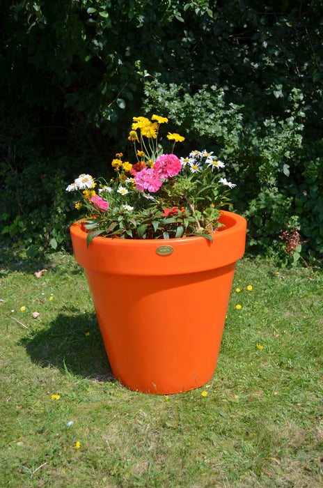 The Classic Garden Planter In Orange