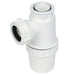 White Easy-Flow Bottle Trap 32mm