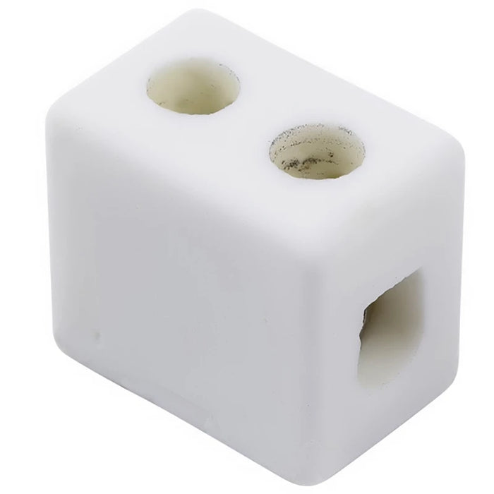 Connector Block Single Pole 5A Porcelain [Pack=10]