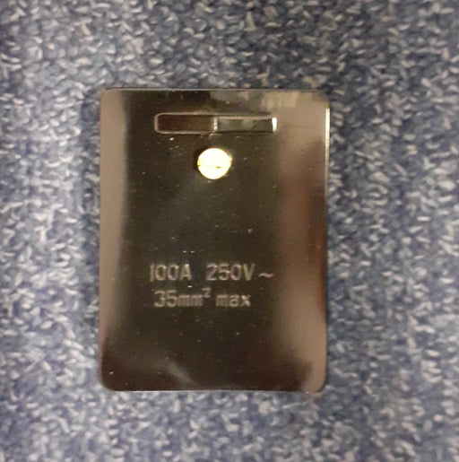 Connector Block Single Pole 5 Way 100A Black