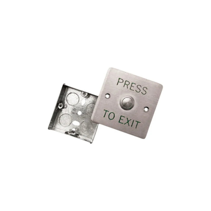 Button Press To Exit Door Release Stainless Steel