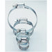 12 - 22mm Metal Worm Drive Hose Clip Silver