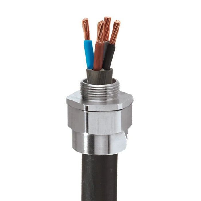 Armoured Cable Gland Pack Indoor BW20LSF C/W Locknut, Earth Tag+LSOH Shroud (KIT2)
