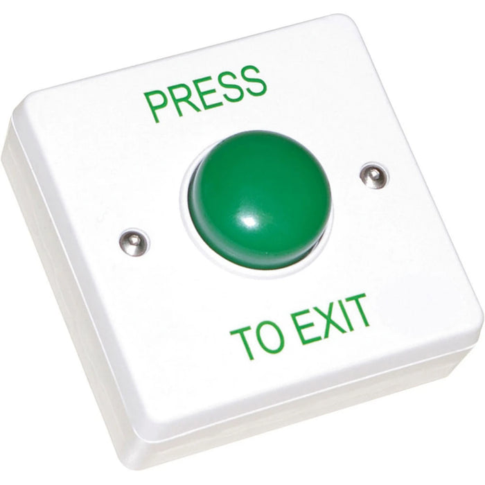 Button Dome Push To Make Exit 1 Gang Flush/Surface