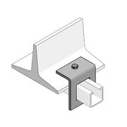 Channel Window Bracket for 41 x 82mm Hot Dipped Galvanised C/W Cone Point Bolt