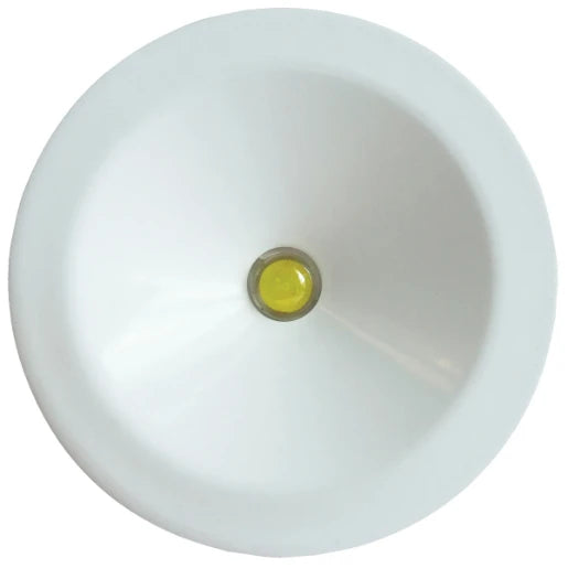 Downlight LED Emergency Nonmaintained 45 x 33mm White Matt Silver