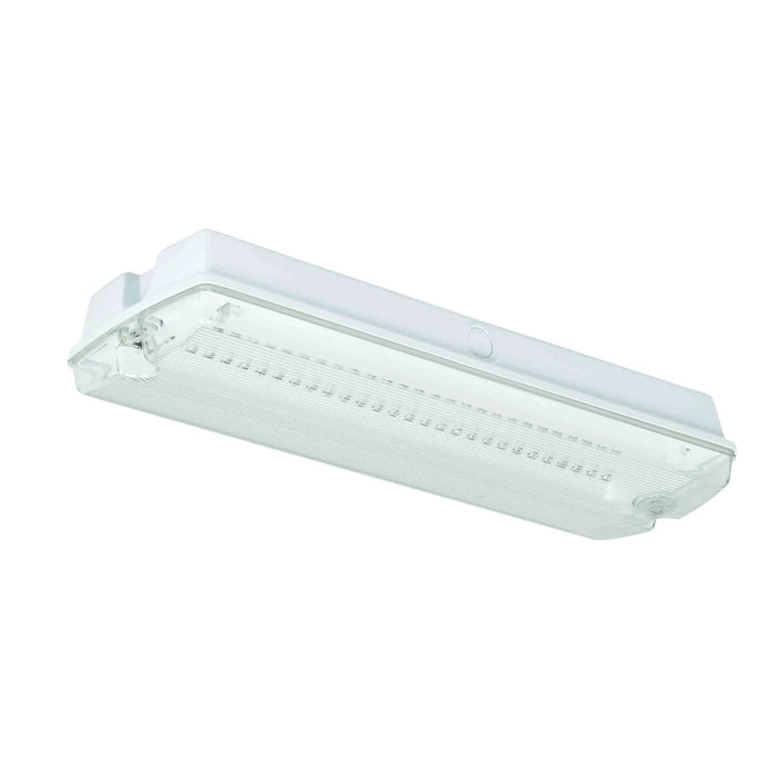 LED Bulkhead Emergency 3HR Maintained/Non-Maintained 2W IP65 With Legend Set