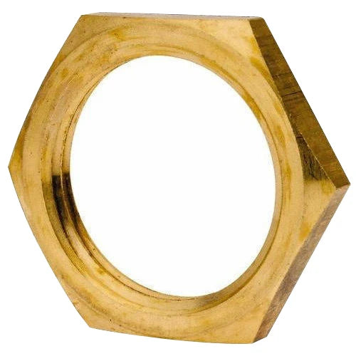 Locknut Cable Gland 25mm Brass