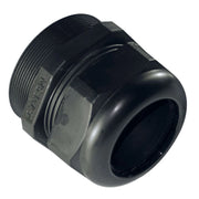 M32X1.5 Polyamide Pa6.6 Extended Thread Cable Gland Black