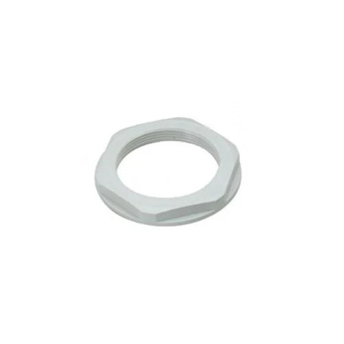 M25X1.5 Polyamide Pa6 Or Pa6.6 Locknut With Collar Dark Grey