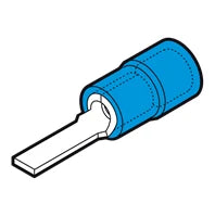 1.5mm²-2.5mm² blade terminal 13.3mm blue [Pack of 100]
