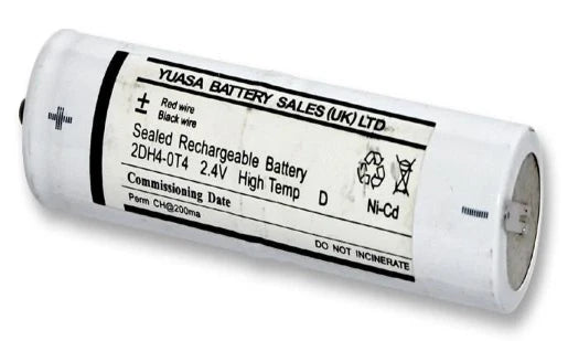 Yuasa 2.4V Nicd Rechargeable Battery Pack 4Ah Pack Of 1
