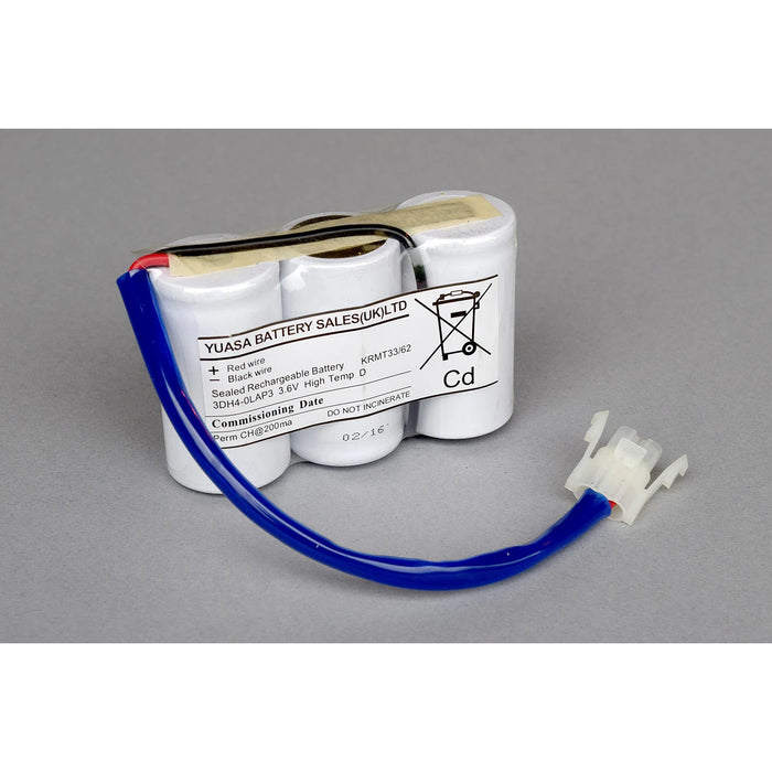 4Ah Yuasa 3.6V NiCd Rechargeable Battery Pack