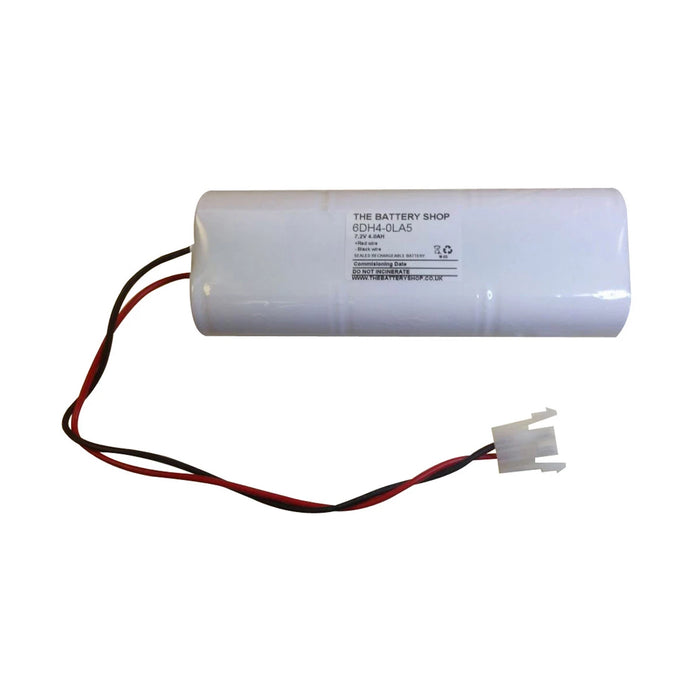 7.2V 4Ah Ni-Cad Rechargable Battery With Leads And Amp Connector