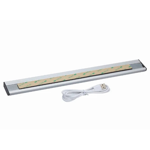 Sensorlux Cabinet Wardrobe Light 350Mm 150Lm 3000K With Ir Hand Wave Sensor Dimmable Rechargeable Battery