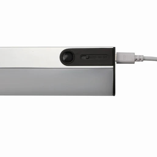 Sensorlux Cabinet Wardrobe Light 350Mm 150Lm 3000K With Ir Hand Wave Sensor Dimmable Rechargeable Battery