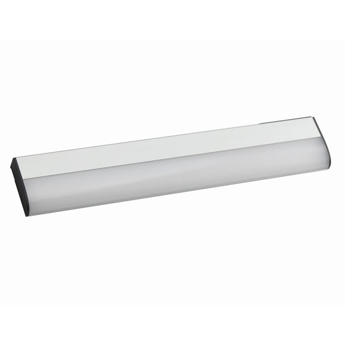 Sensorlux Cabinet Wardrobe Light 261Mm 100Lm 3000K With Dual Ir Hand Wave And Door Sensor Dimmable Rechargeable Battery