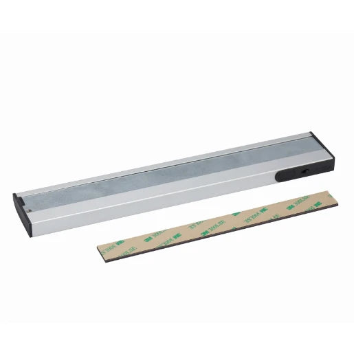 Sensorlux Cabinet Wardrobe Light 261Mm 100Lm 3000K With Dual Ir Hand Wave And Door Sensor Dimmable Rechargeable Battery